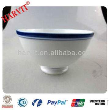 blue and white bowl